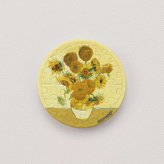 Vincent Van Gogh - Sunflower (名畫系列-梵谷-向日葵) - 16pcs