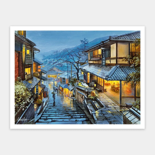 Evgeny Lushpin - Old Kyoto (漫步雨中古都) - 1200pcs