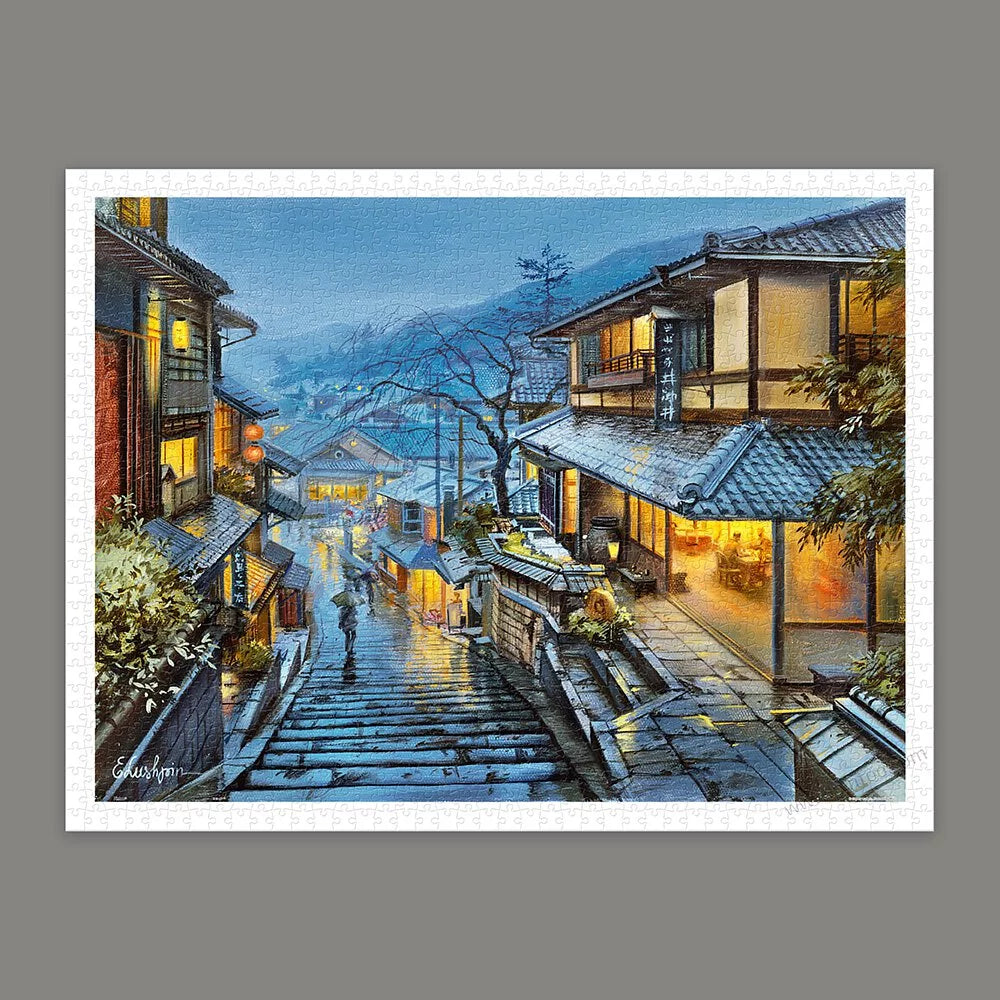 Evgeny Lushpin - Old Kyoto (漫步雨中古都) - 1200pcs