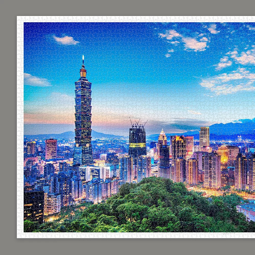 The Beautiful Sunset of Taipei (臺北日落之美) - 4000pcs