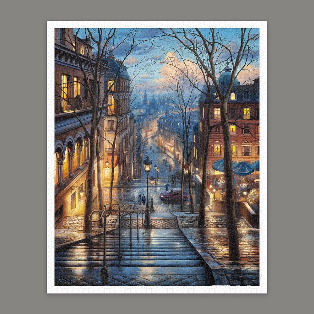 Evgeny Lushpin - Montmartre Spring (蒙馬特，寧靜之夜) - 2000pcs