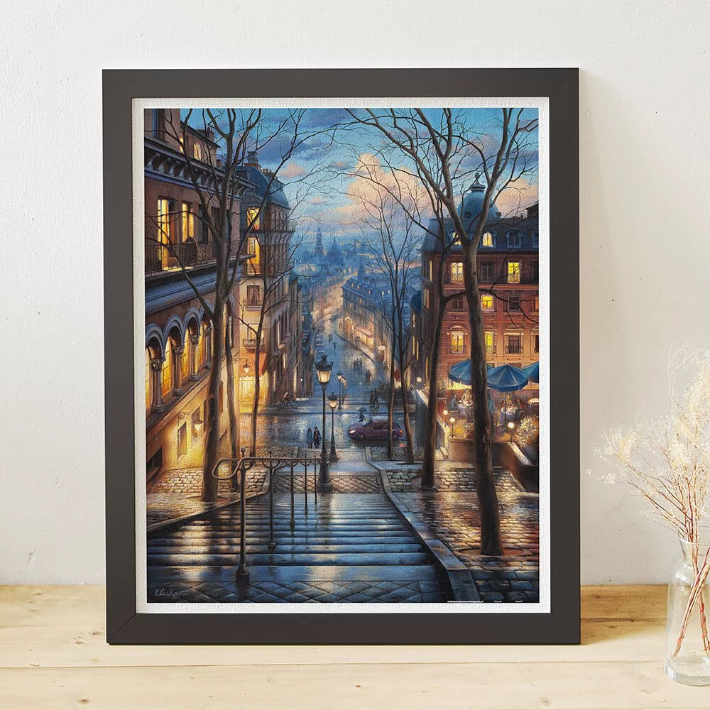 Evgeny Lushpin - Montmartre Spring (蒙馬特，寧靜之夜) - 2000pcs