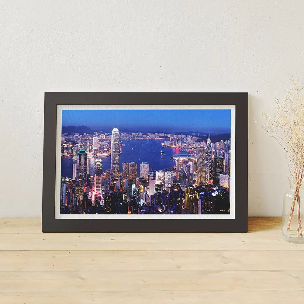 Hong Kong Victoria Harbor at night (維多利亞港夜景) - 1000pcs