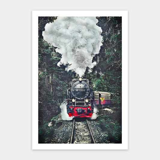 The Steam Train, Switzerland (瑞士蒸氣火車) - 600pcs