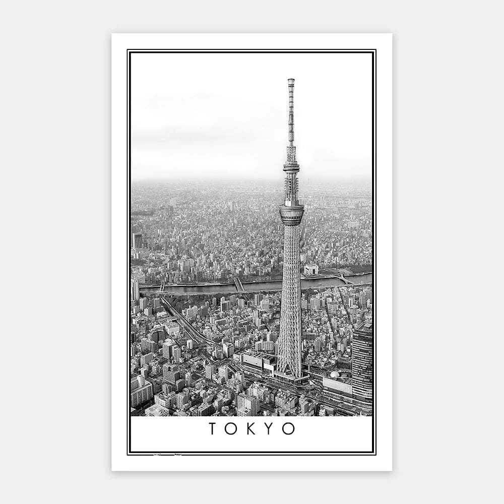 Black and White - Tokyo (黑與白系列-東京) - 1000pcs