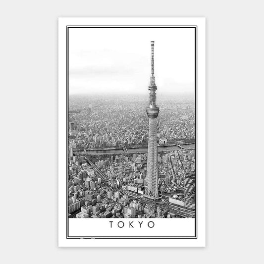 Black and White - Tokyo (黑與白系列-東京) - 1000pcs