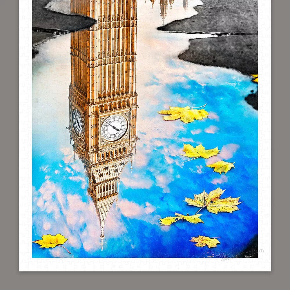 Water Reflection Series - Big Ben (水中景系列-大笨鐘) - 1000pcs