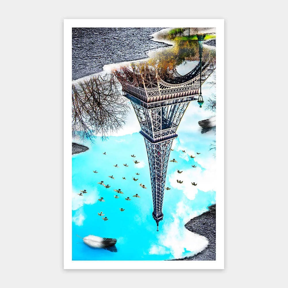 Water Reflection Series - Eiffel Tower (水中景系列-巴黎鐵塔) - 1000pcs