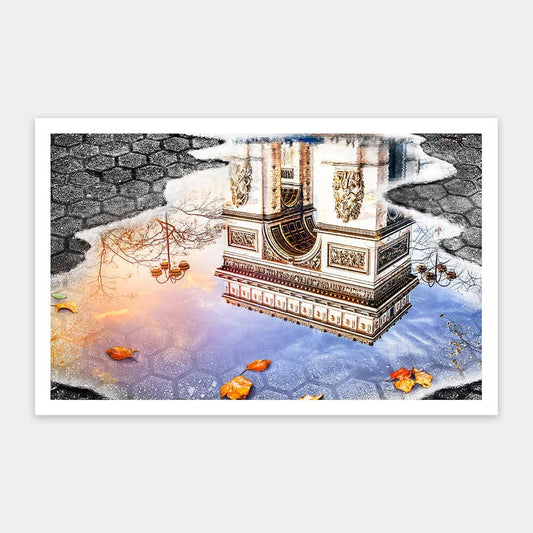 Water Reflection Series - Arch of Triumph (水中景系列-凱旋門) - 1000pcs