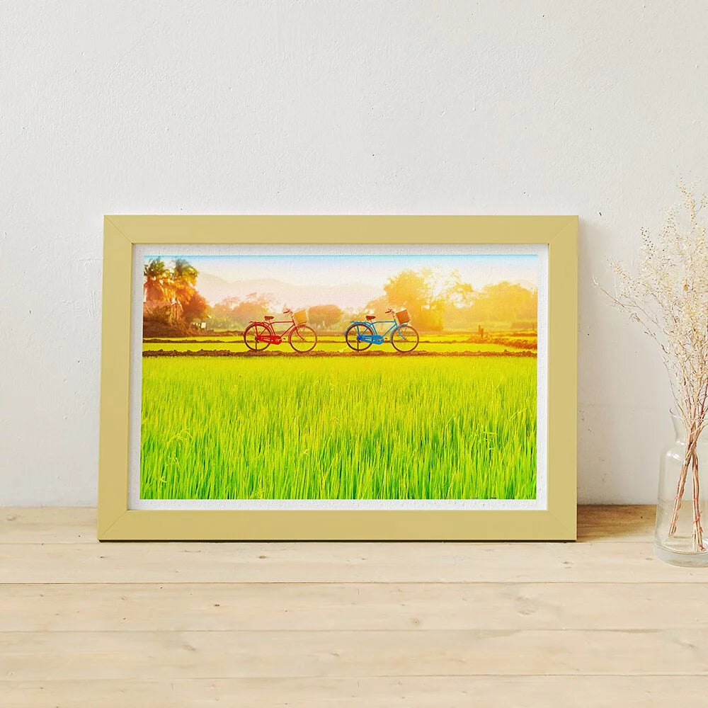 Bicycle Trip Collection - Sun-kissed Green Fields (單車漫遊系列-田間小路篇) - 1000pcs