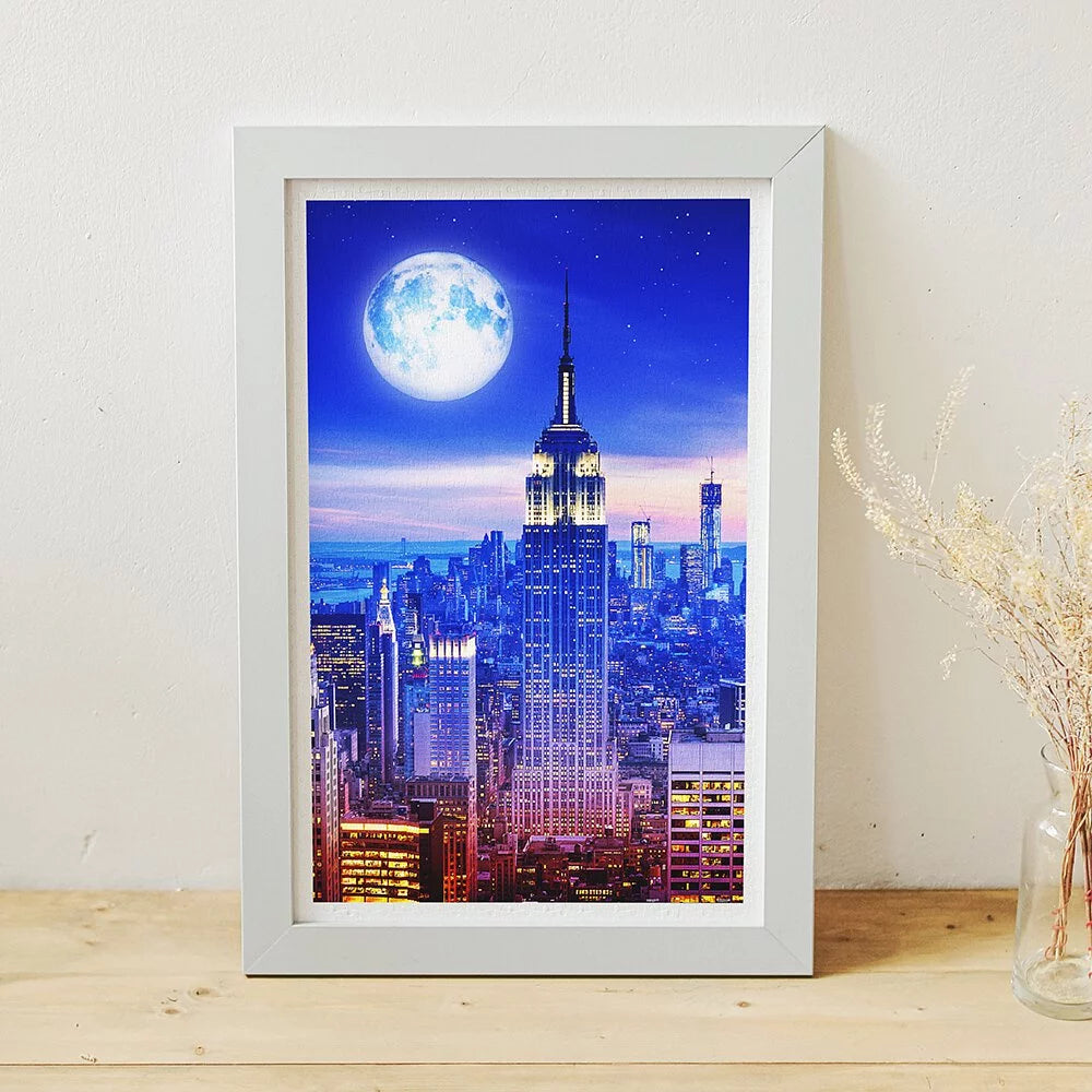 Moon Night Series - Empire State Building (月夜系列-紐約帝國大廈) - 1000pcs