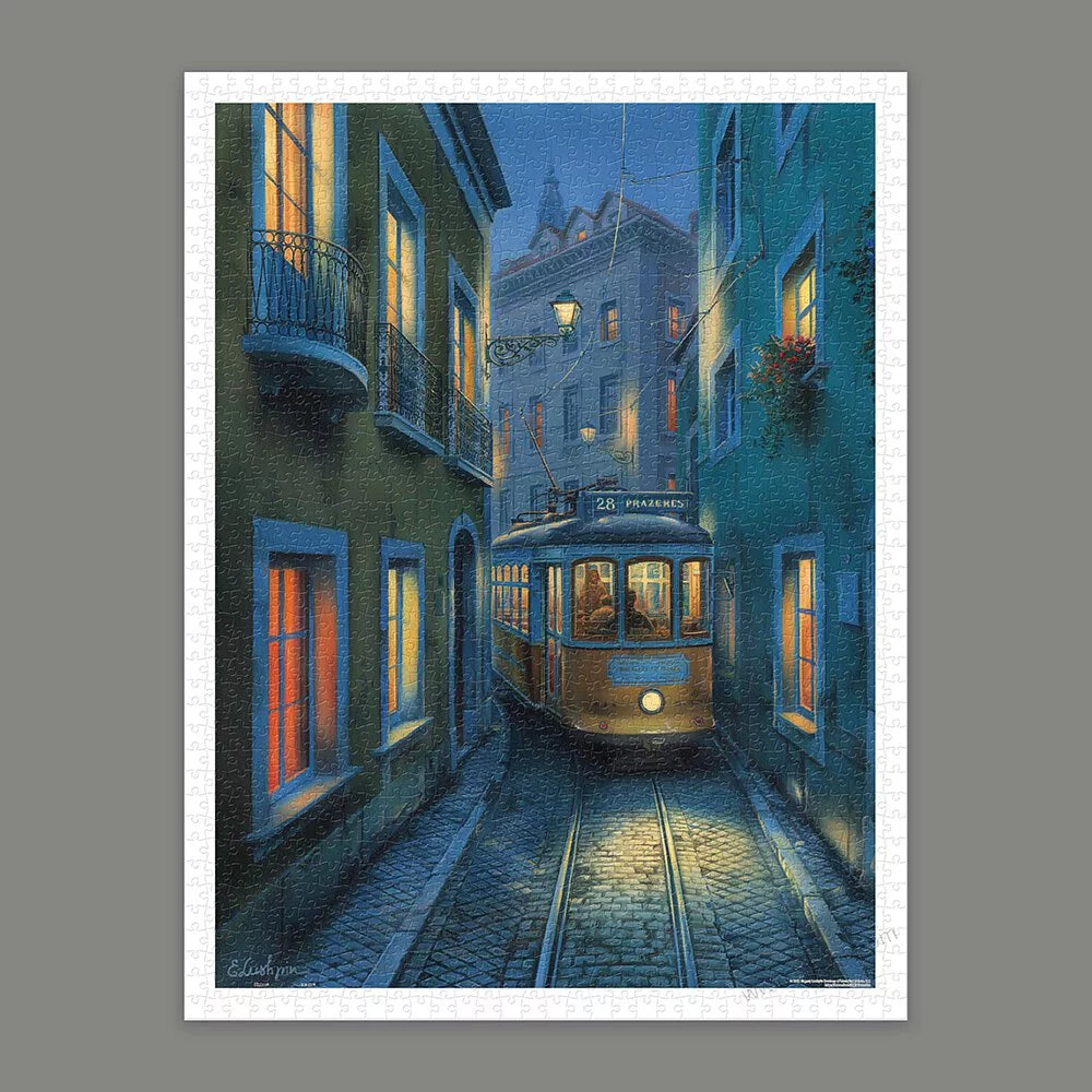 Evgeny Lushpin - Through Lisbon Lushpin (漫遊巷弄的28號電車) - 1200pcs