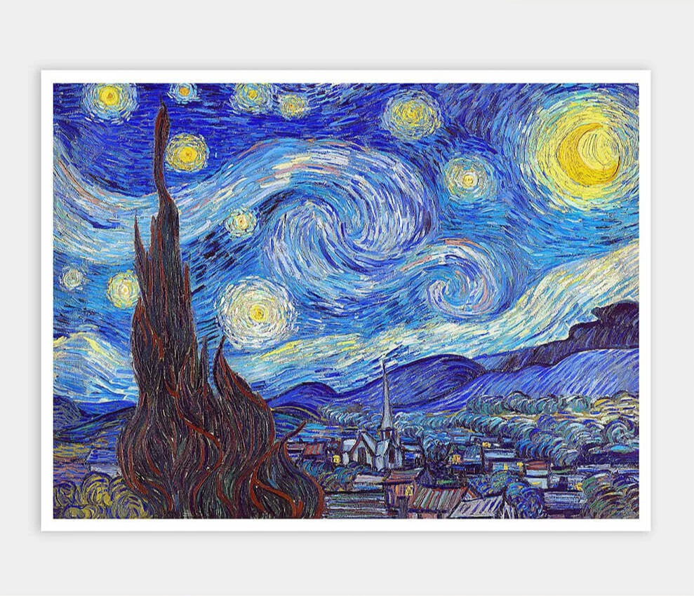 Vincent van Gogh - The Starry Night (梵谷-星夜) - 4800pcs