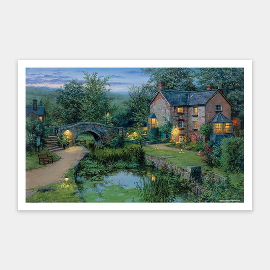 Evgeny Lushpin - Old House by The Pond (池畔老屋) - 1000pcs