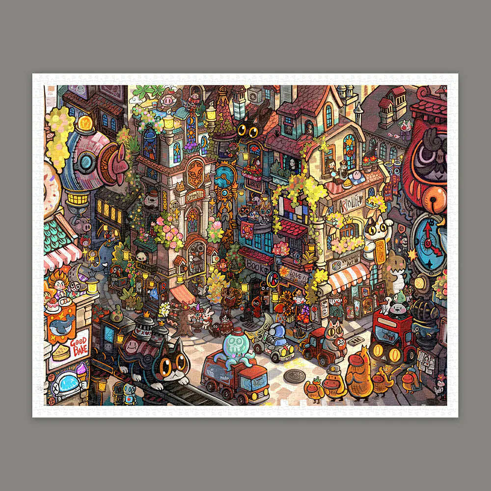 Pao Mian - Art Street (泡麵-藝術街) - 2000pcs