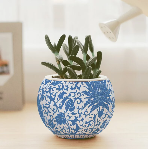 3D Flowerpot - Eastern Flower Ornamental (東方花卉圖騰) - 80pcs