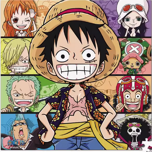 One Piece - Luffy Straw Hat - 256pcs