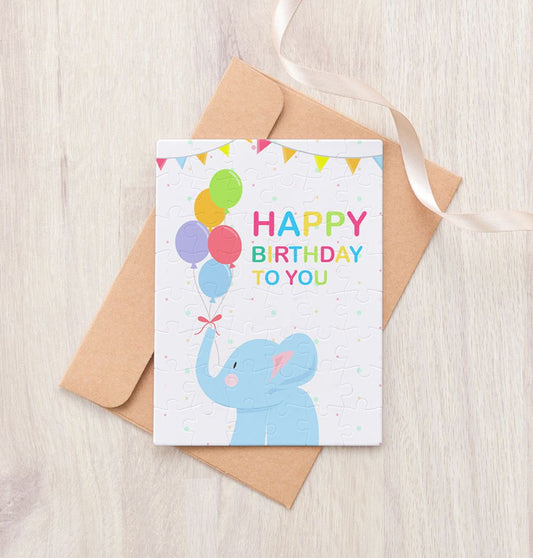 Puzzle Card - Make a Wish (生日祝福) - 48pcs