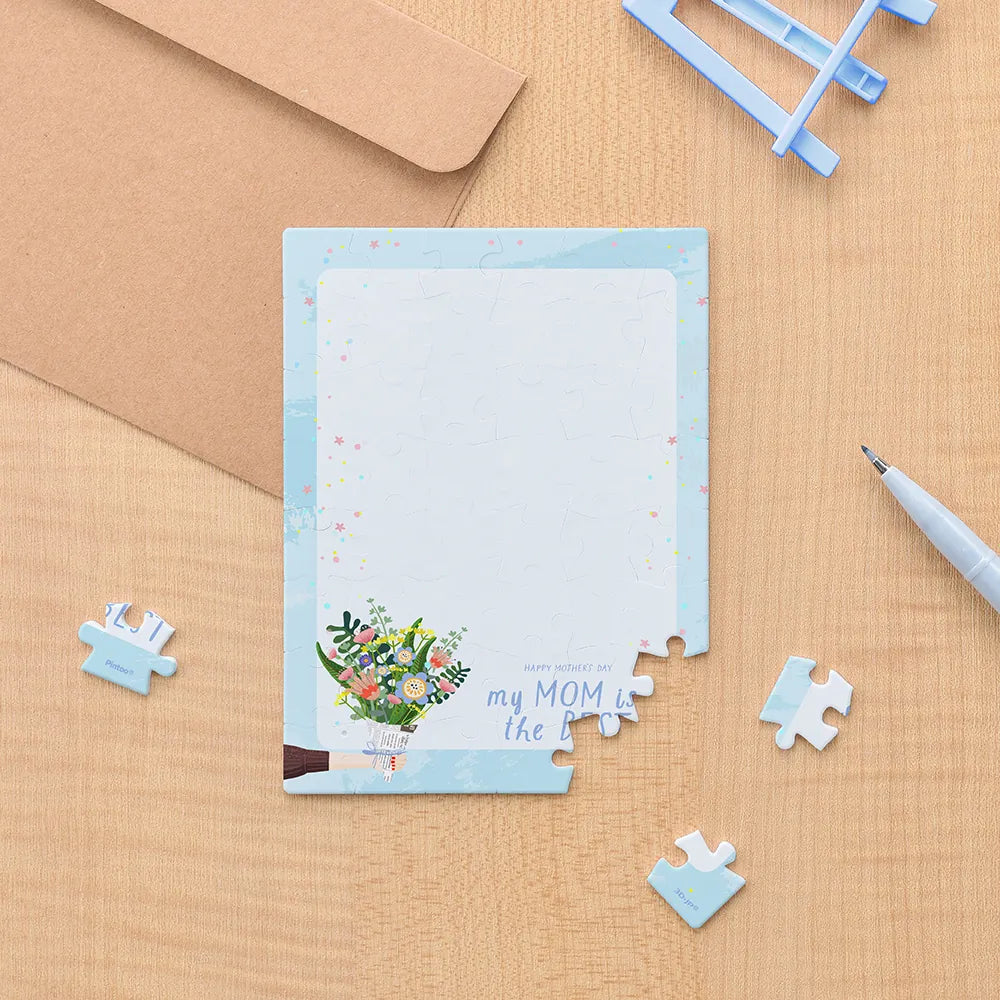 Puzzle Card - Present Flowers (獻花) - 48pcs