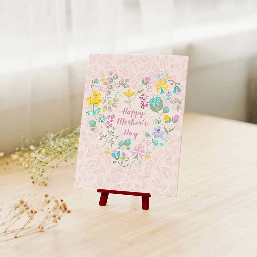 Puzzle Card - Happy Mother's Day - 48pcs